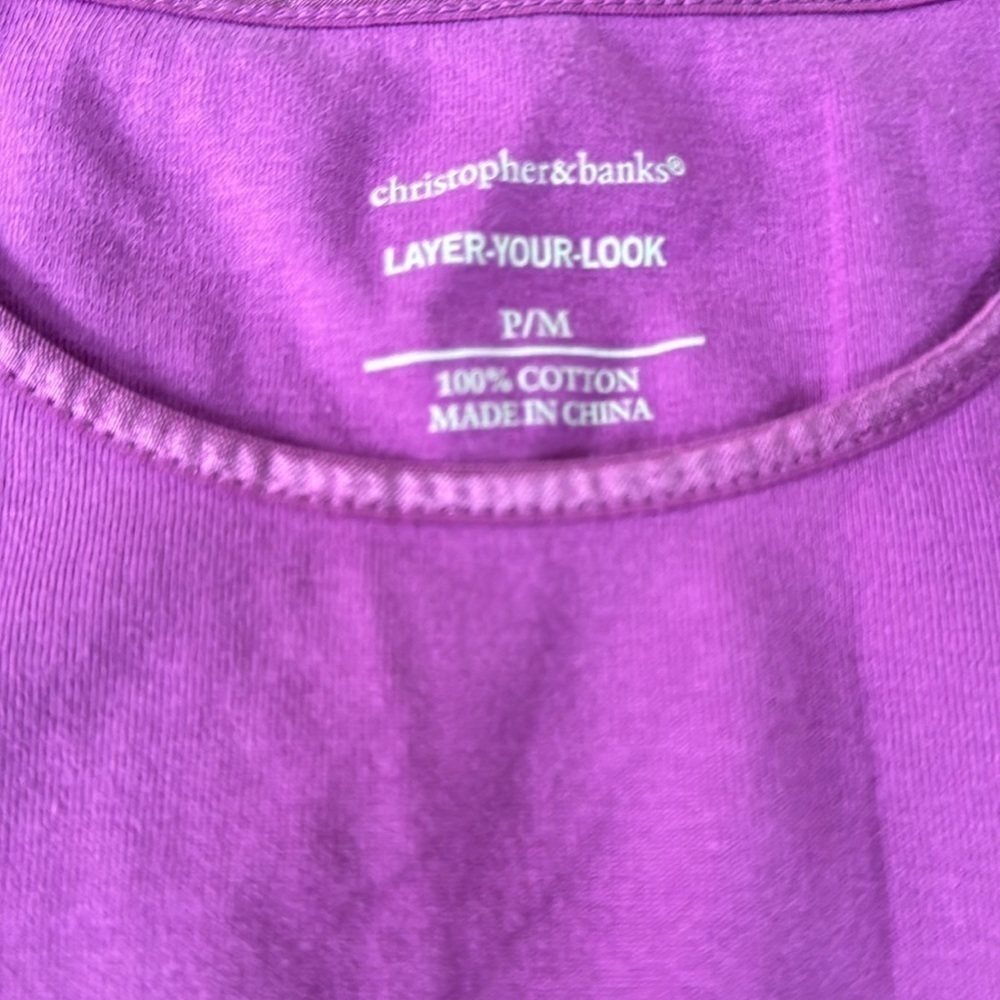 Christopher & Banks Layer Your Look Tank - Picture 2 of 3